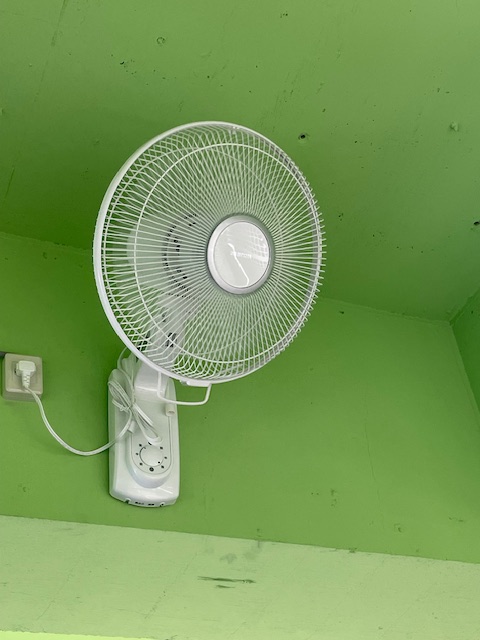 名古屋油屋町店扇風機完備