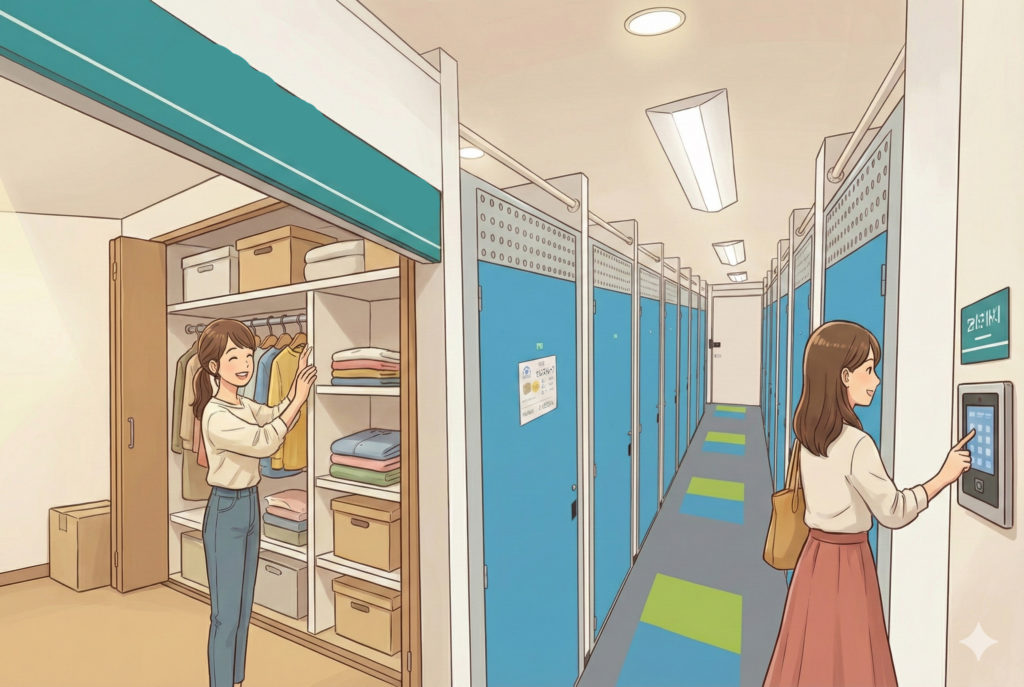 屋内型トランクルームのイメージ